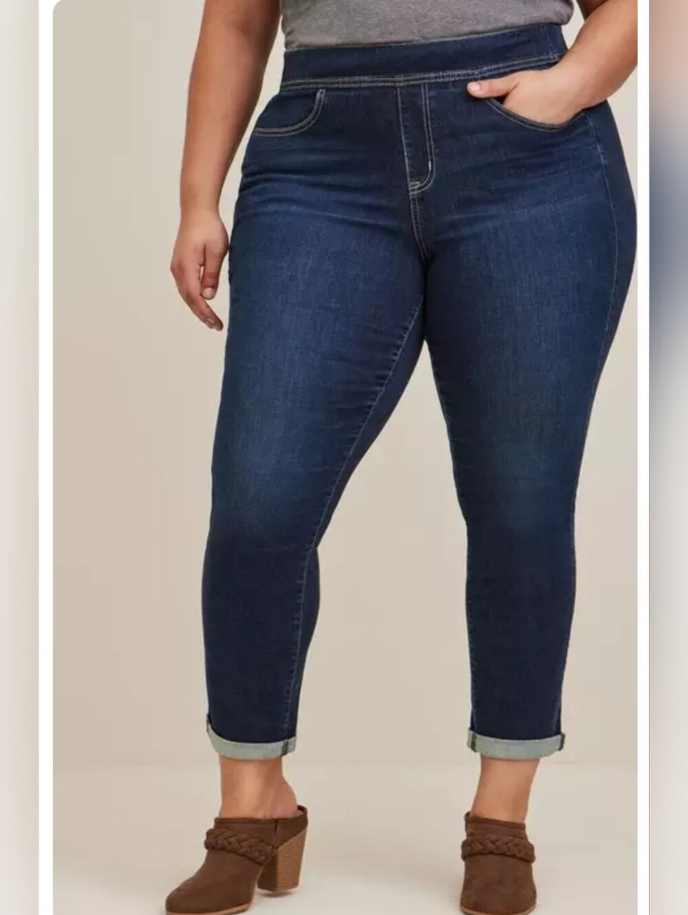 Torrid 1 Lean Jean Super Soft High-Rise Jeans 3004-